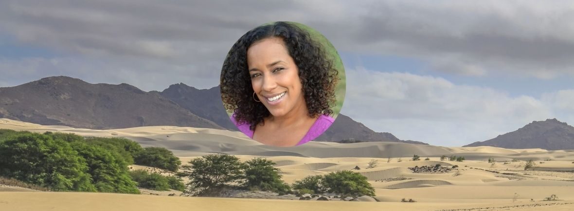 Joli Moniz, sand dunes and mountains